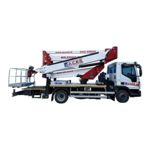 piattaforma aerea carrata 30 mt